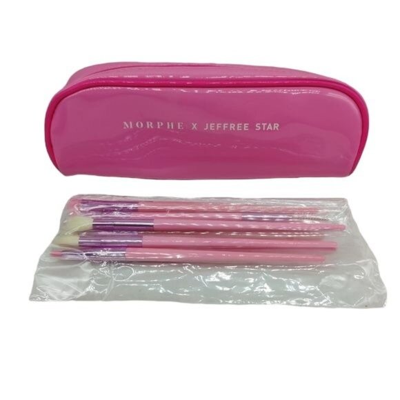 Morphe Other - Jeffree Star Morphe X Eye Brush Collection Set 10 Brushes & Bag